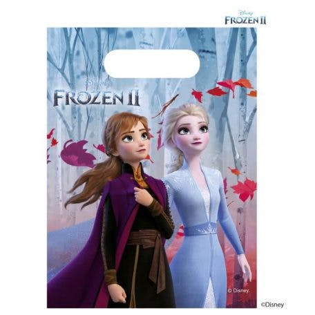 Disney Frozen Komplett Kalaspaket 56 st med ballonger och engångsartiklar rosa och ljusblå