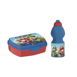 Super Mario Matlåda & Vattenflaska
