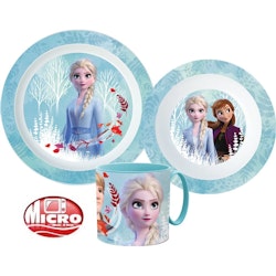 Disney Frozen Mikrovågsugn Barnservis - 5 Delar