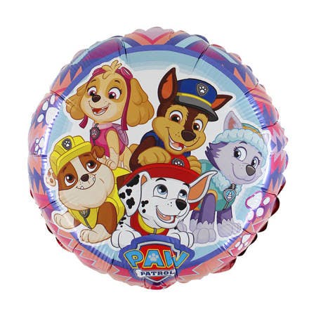 Paw Patrol (Skye & Everest) Komplett Kalaspaket rosa, ljusrosa och vit med ballonger och engångsartiklar