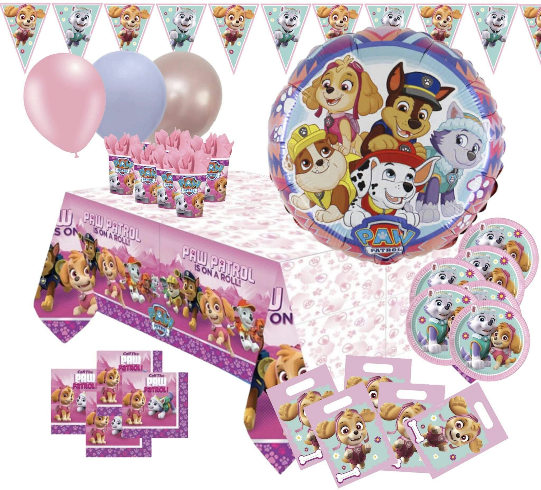 Paw Patrol (Skye & Everest) Kalaspaket 54-pack