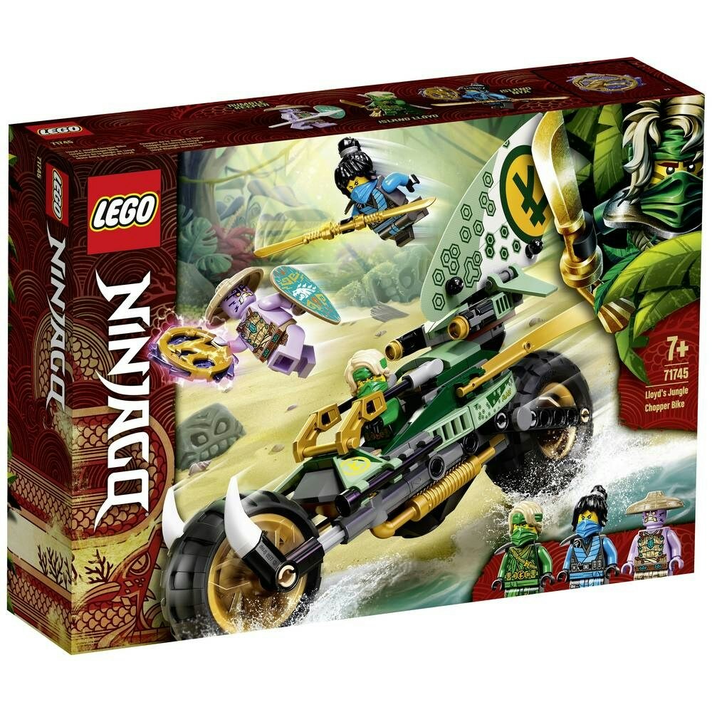 LEGO NINJAGO Lloyds djungelmotorcykel Byggsats, 71745