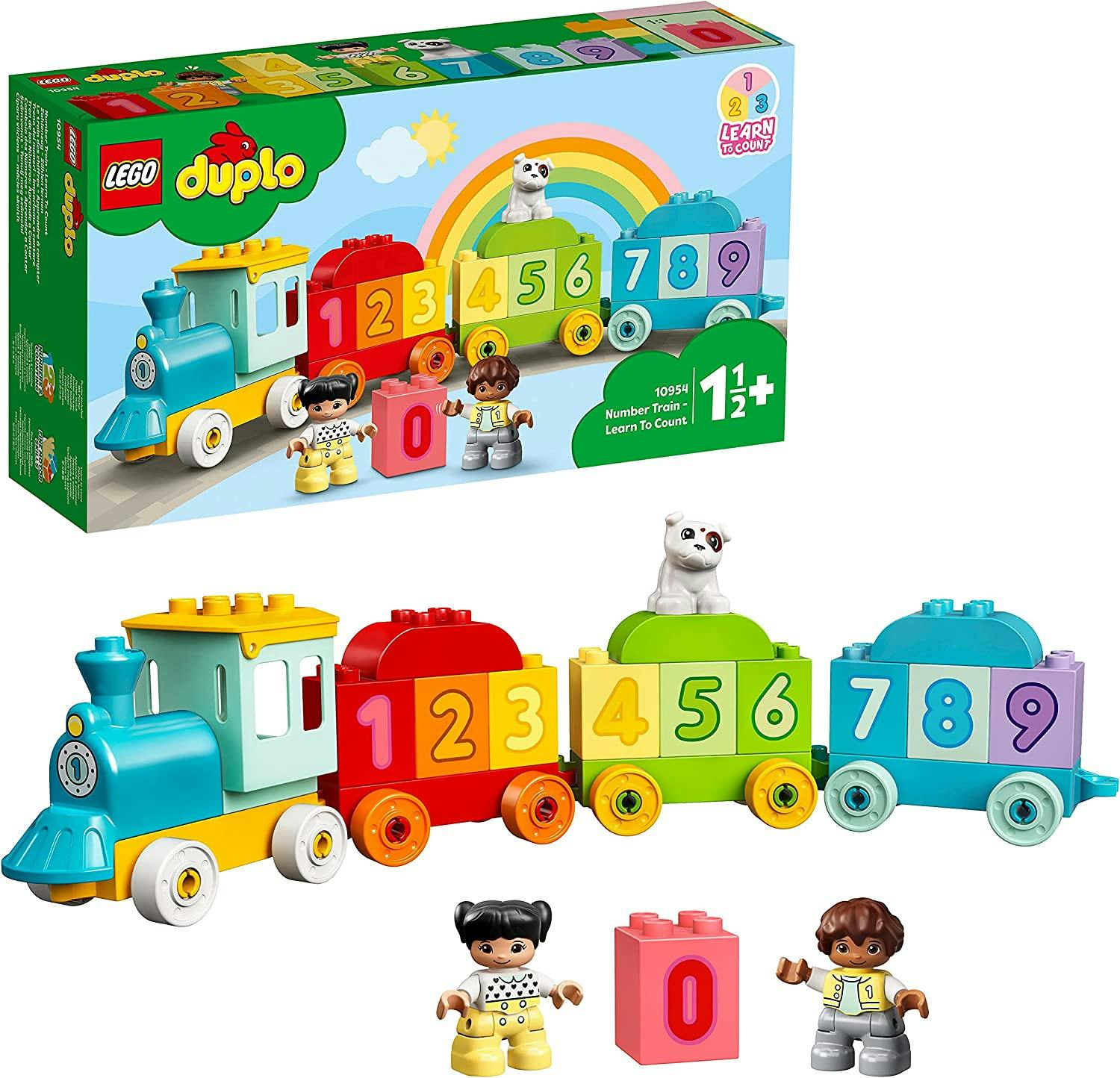 LEGO® Duplo 10954 Min färgglad flerfärgad Första Siffertåg