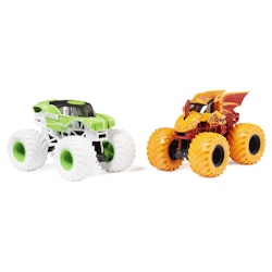 Monster Jam 2 pack - Alien vs Bakugan, 1:64