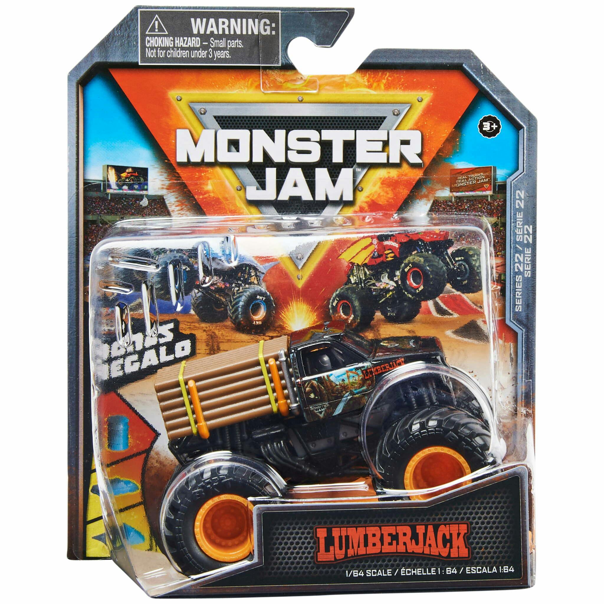 Monster Jam Lumberjack, 1:64