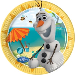 Disney Frozen Olaf Papperstallrikar