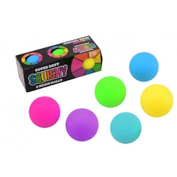 Super Soft Squishy Neon Ball 3-Pack