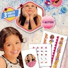 Disney Soy Luna Tattoo Mini Tatueringar Glitter Nagel Dekoration