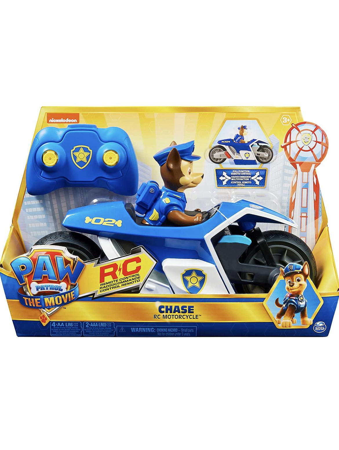 Paw Patrol Movie Lazer Chase Radiostyrd motorcykel