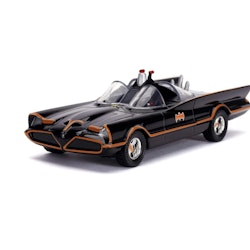 Batman 1966 Classic Batmobile med Figur