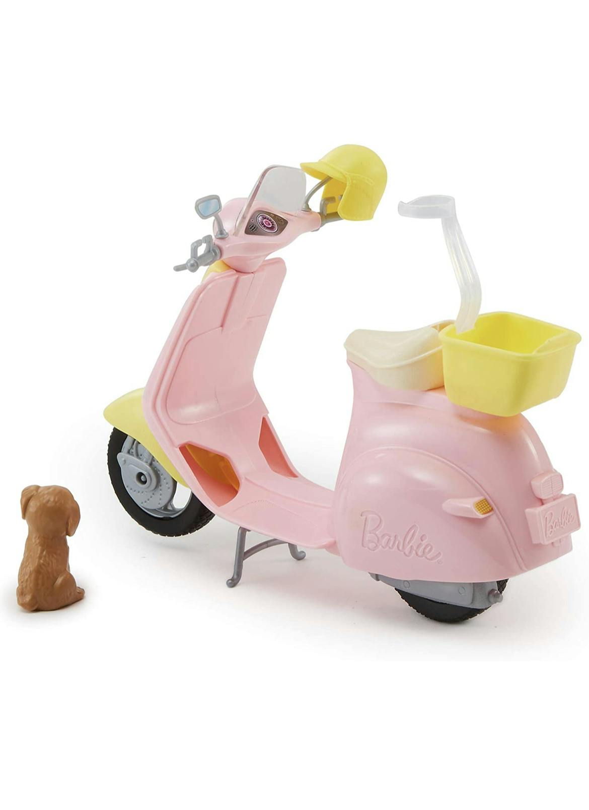Barbie-Moped med Hundvalp