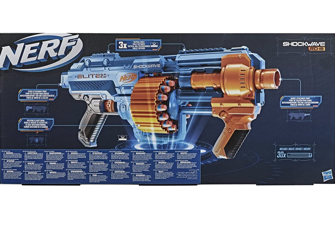 NERF Elite 2.0 Shockwave RD 15