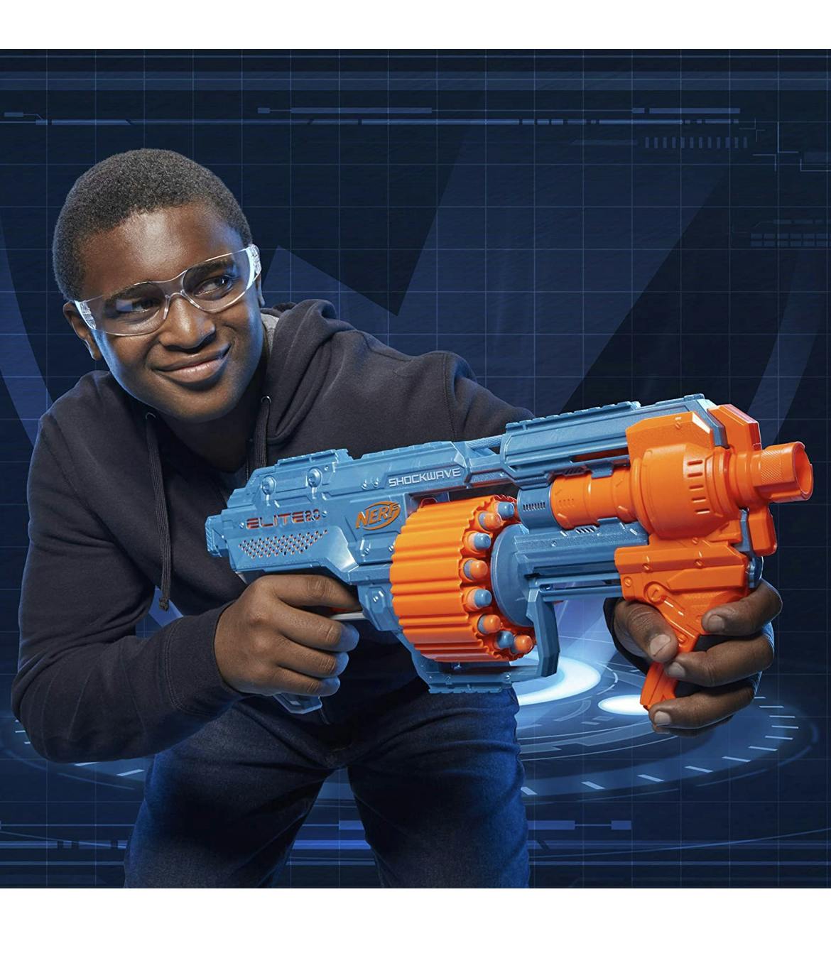 NERF Elite 2.0 Shockwave RD 15