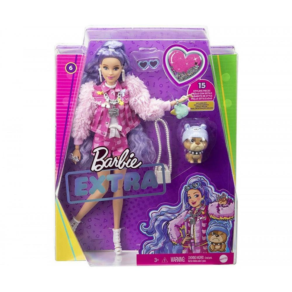 Barbie Extra Pop Styling med Djur och Tillbehör