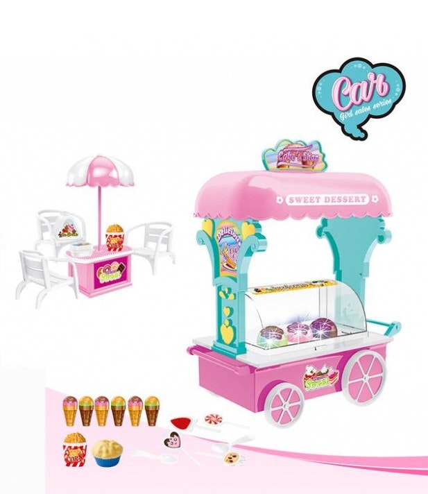 Sweet Girl Godisbutik med Ljus, Ljud och Tillbehör