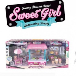 Sweet Girl Godisbutik med Ljus, Ljud och Tillbehör