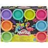 Play-Doh 8-Pack Neon, giftfri modellera med 8 färger  för barn från 2 år