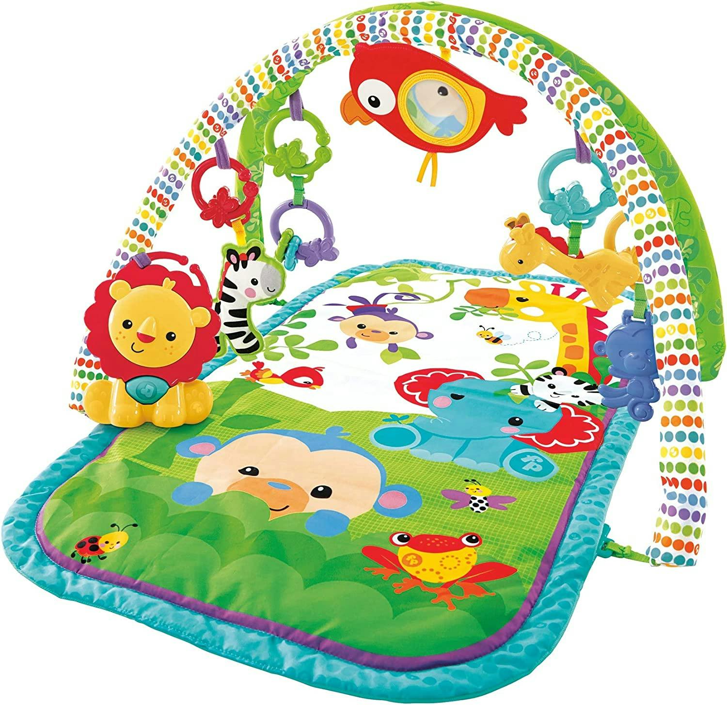 Fisher-Price 3-i-1 Regnskog Babygym med Musik