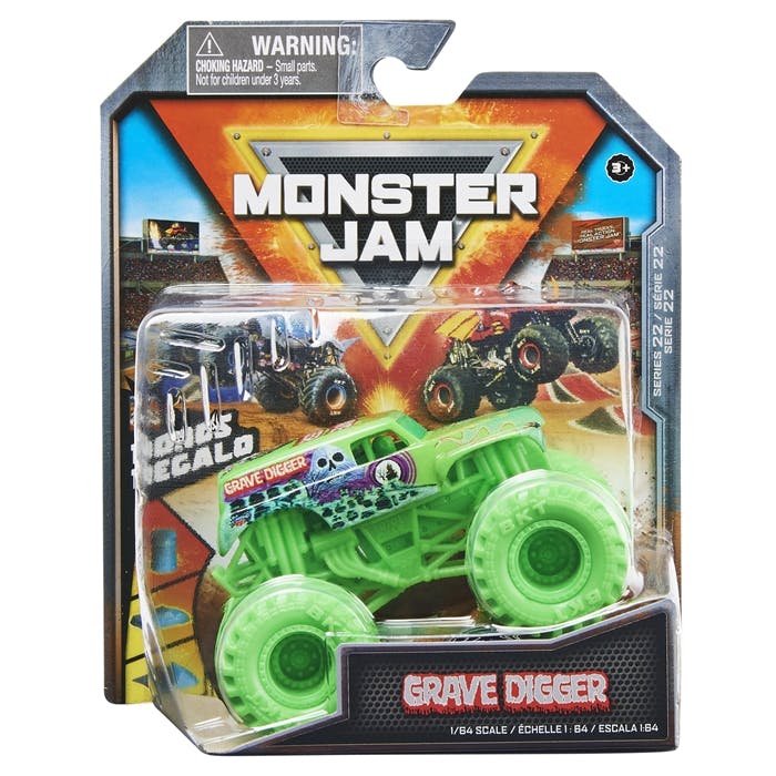 Monster Jam Grave Digger, 1:64 - På LeksakerPlus.se - hittar du leksaker  till alla barn små som stora.