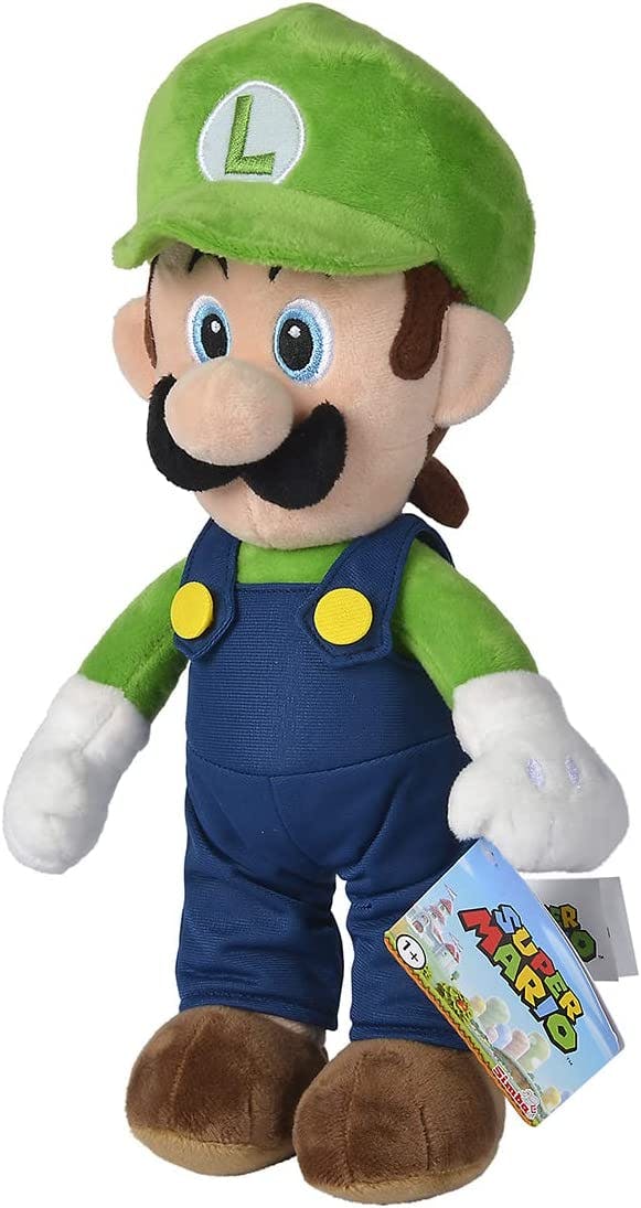 Nintendo Super Marios bror och medhjälpare Luigi som gosedjur