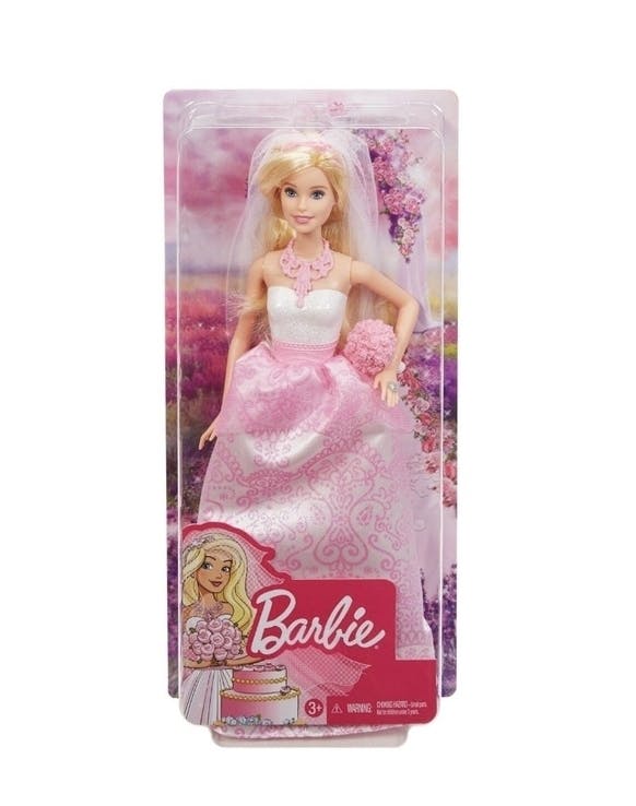 Barbie Docka Med Brudklänning