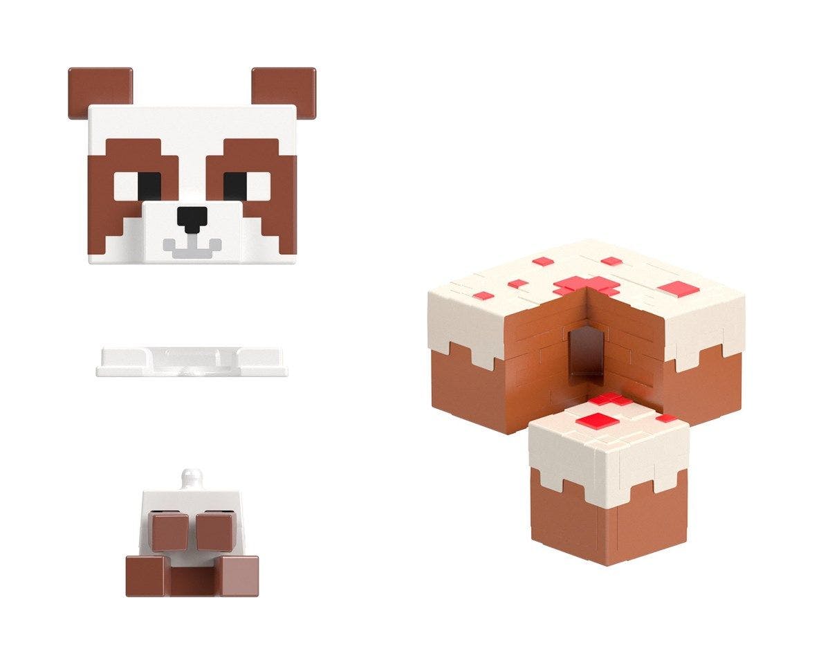 Minecraft MOB Head Mini Panda Playset 2023