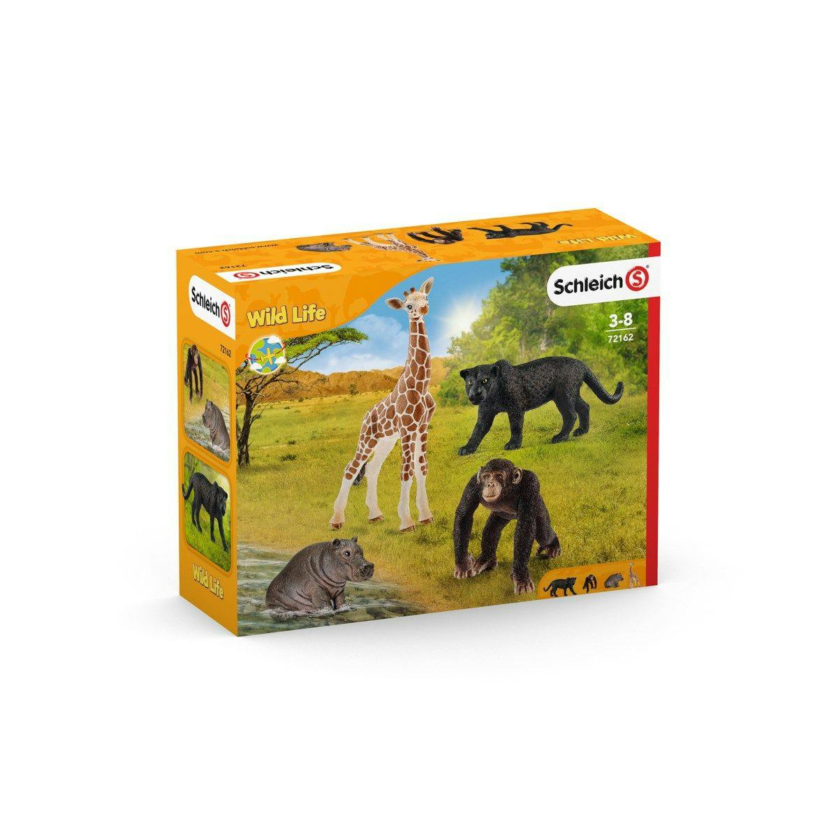 Schleich Wild Life 4-pack Vilda Djur