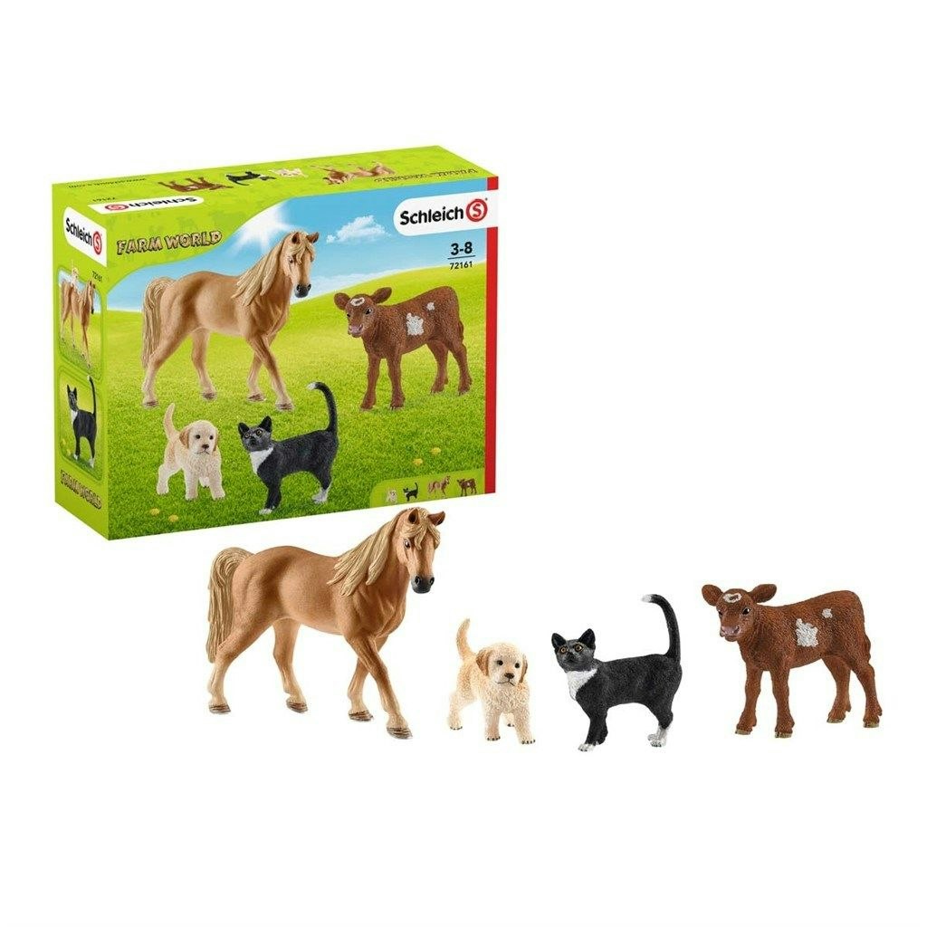 Schleich Farm World 4-pack Gårdsdjur