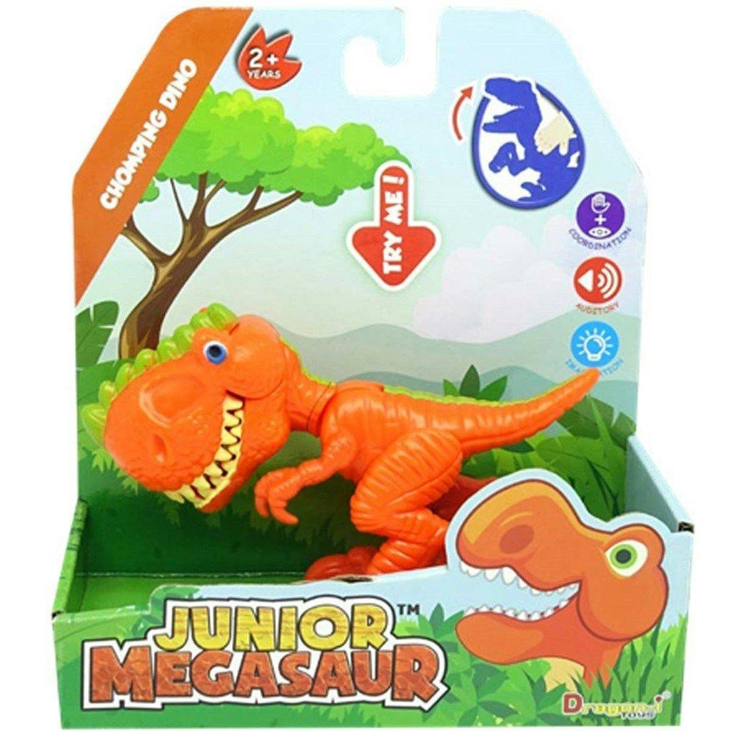 Mighty Megasaur Junior Chomping Dinosaurie Orange (T-Rex)