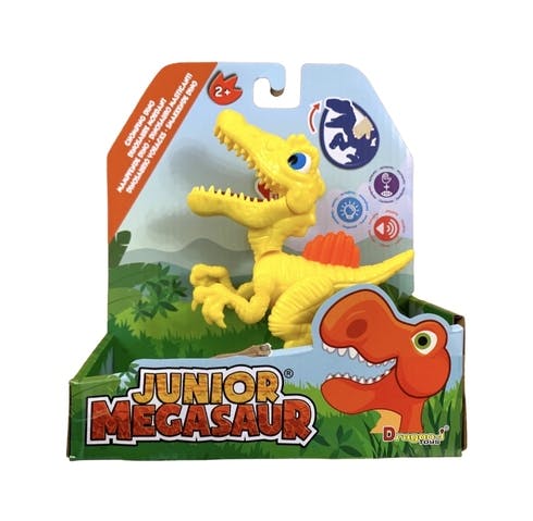 Mighty Megasaur Junior Chomping Dinosaurie Gul (Spinosaurus)