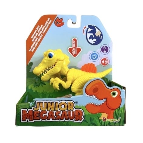 Mighty Megasaur Junior Chomping Dinosaurie Gul (Spinosaurus)
