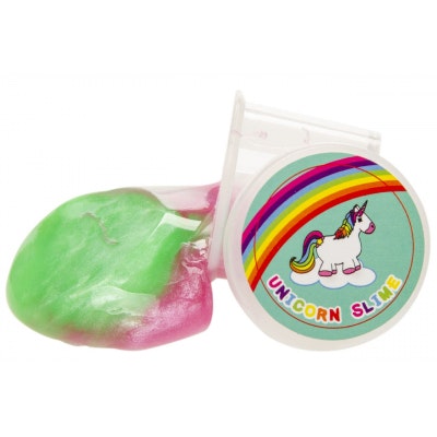 Flerfärgad Unicorn Slime
