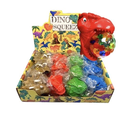 Dino Squeeze, Dinosauriehuvud med Klämboll