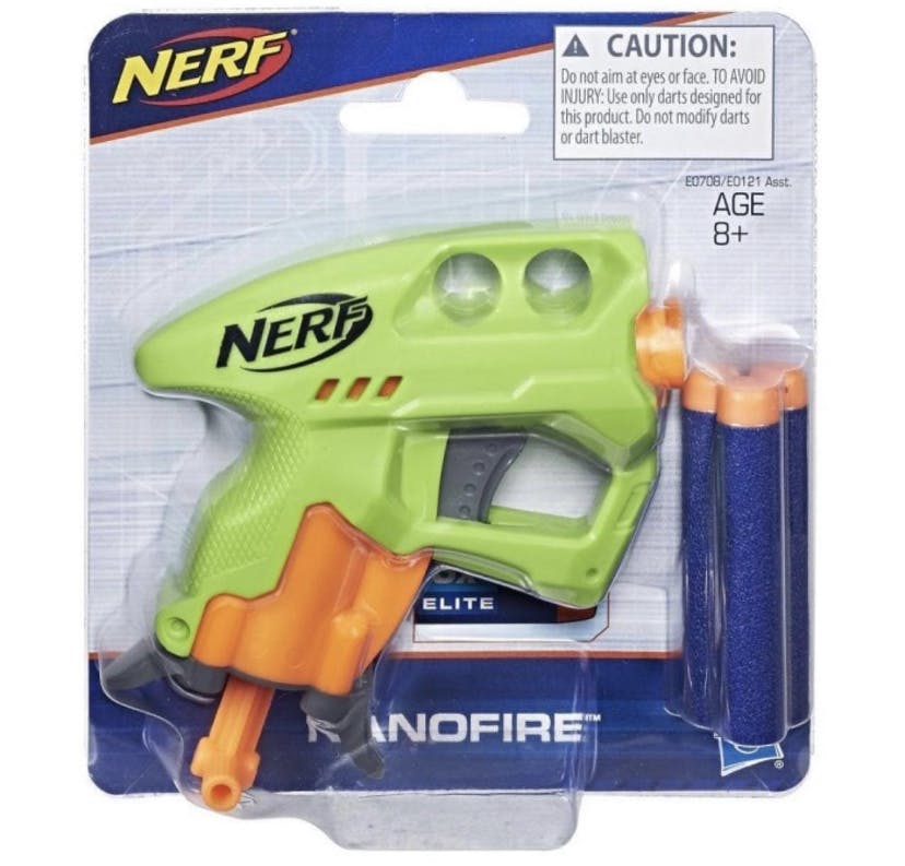 Nerf Färgglad Nanofire med Pilar