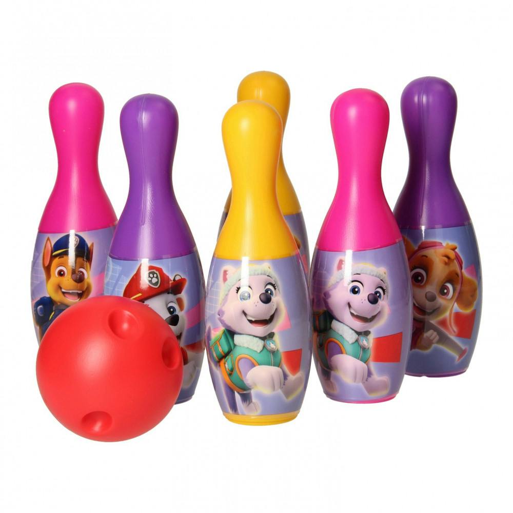 Paw Patrol Bowlingset, Rosa