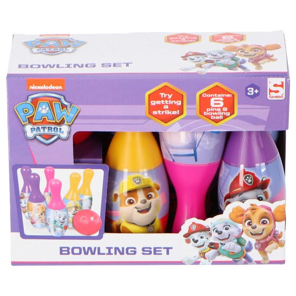 Paw Patrol Bowlingset, Rosa