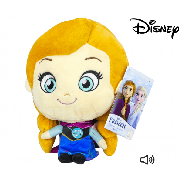 Disney Frozen Mjuk leksak med Ljud, Anna