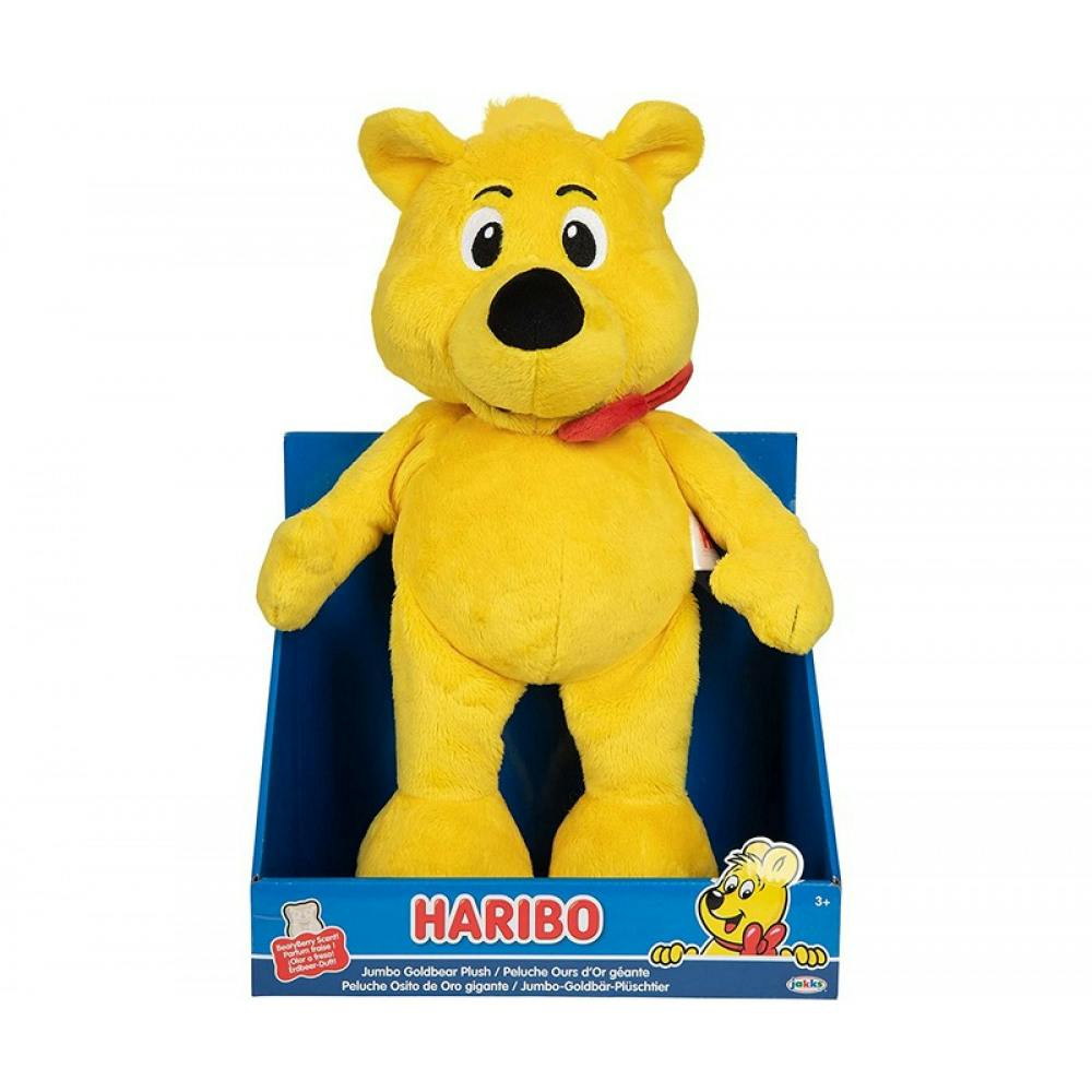 aribo Mjuk leksak, Haribo Goldbear Jumbo Plysch med doft 35 cm