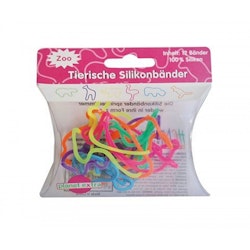 Armband Silikon Djurfigurer 12-pack