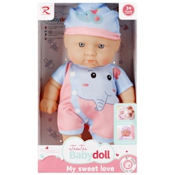 TuTu Babydocka med Roliga Kläder