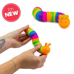 Färgglad Stor Wiggle Caterpillar