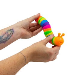 Färgglad Stor Wiggle Caterpillar