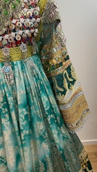 Afghan dress blue