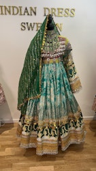 Afghan dress blue