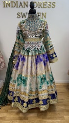Afghan dress mix color