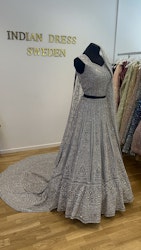 Bridal lehenga sky blue