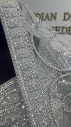 Bridal lehenga sky blue