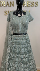 Lehenga light blue