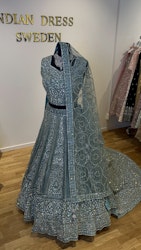 Bridal lehenga turquoise