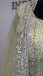 Lehenga lime color